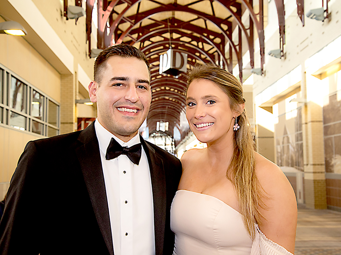 Alex Ostoich and Chelsea Benge