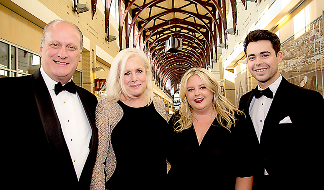 Rick & Sandra Wolf, Katie Barnes and Miles Heymann