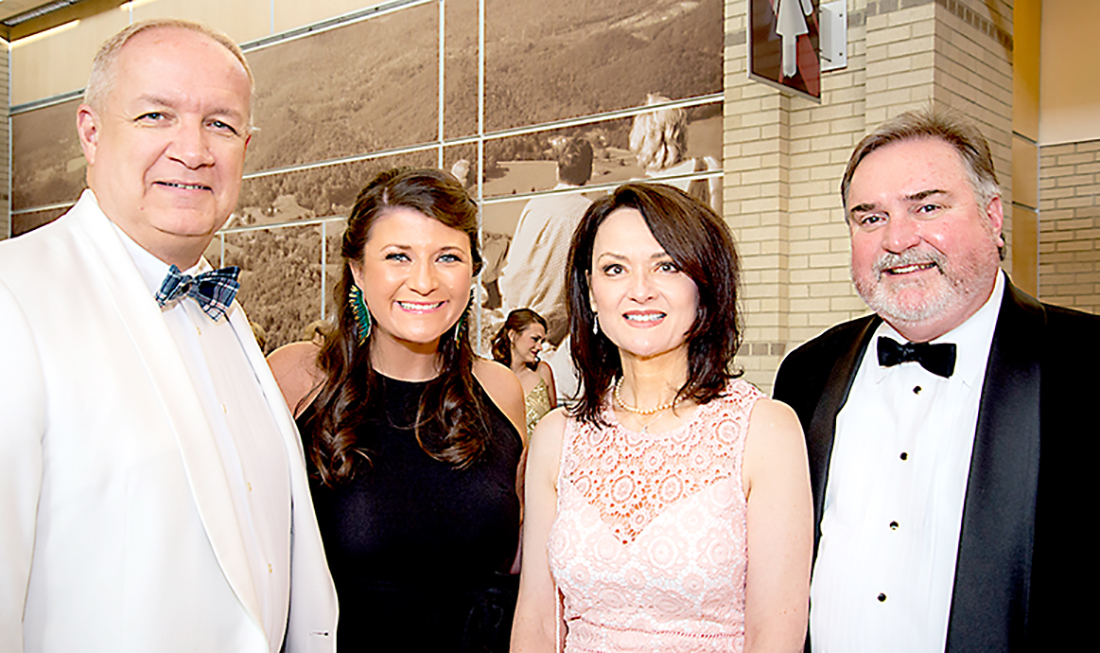 Mark Ramsey, Amber Gardner, and Mary & Scott LeRoy