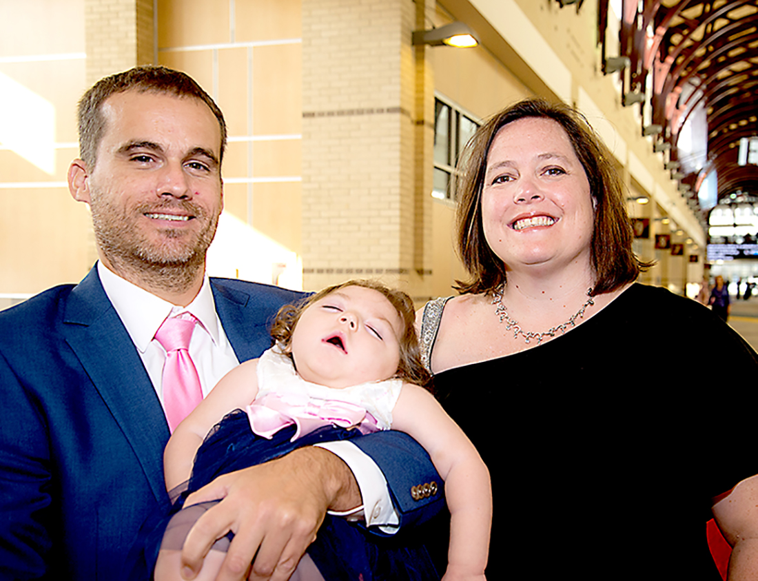 Jeremy Gill and Effie and April Nesin