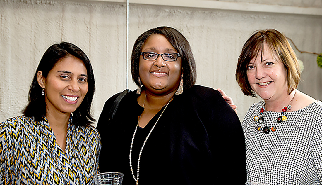 Velvet Hernandez-Johnson, Katrina Clark and Kelly Marsiano