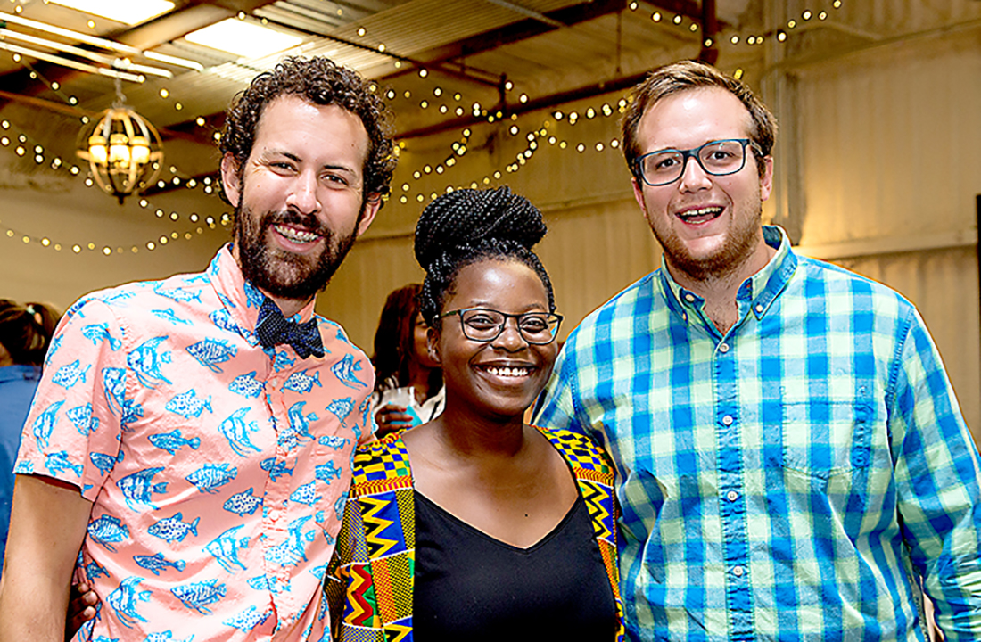 James Cunningham, Ella Livingston and Rob Wolfe