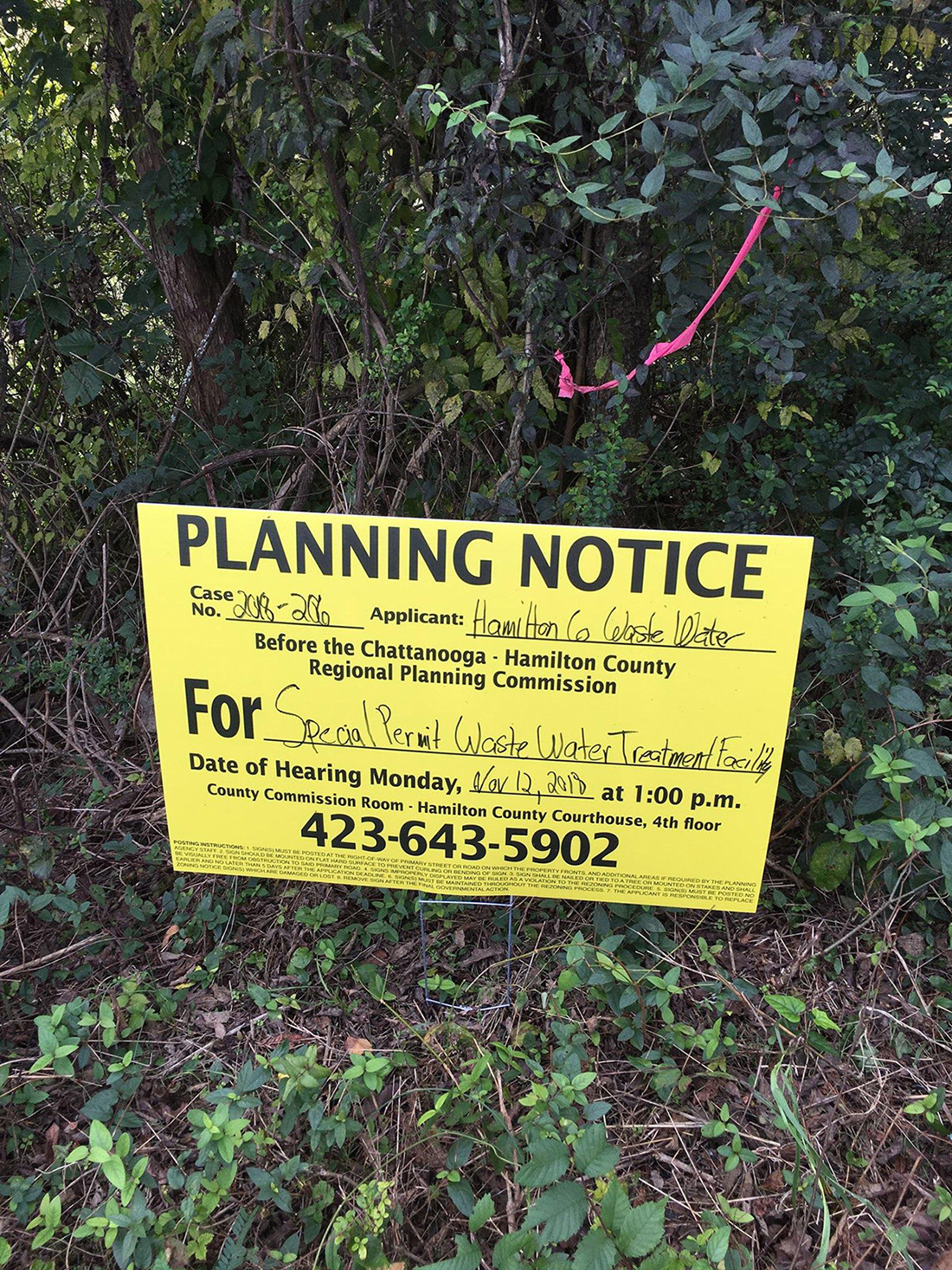 Hamilton County Commission Flushes Land Purchase Plan For Ooltewah Area Sewer Plant