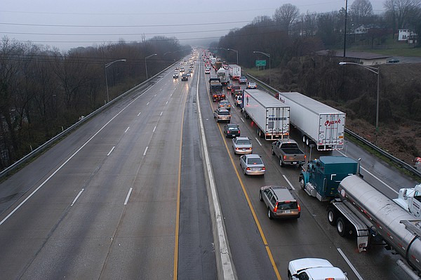 I-24 eastbound lanes closing this weekend near Belvoir/Germantown exit ...