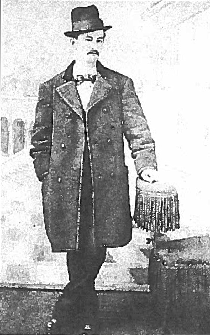 This photo of young businessman Samuel Williams Divine was taken shortly after the Civil War.