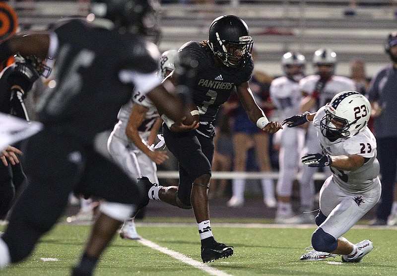 Ridgeland running back Jordan Blackwell has become an offensive standout for the Panthers this year after making a difference on defense last season.