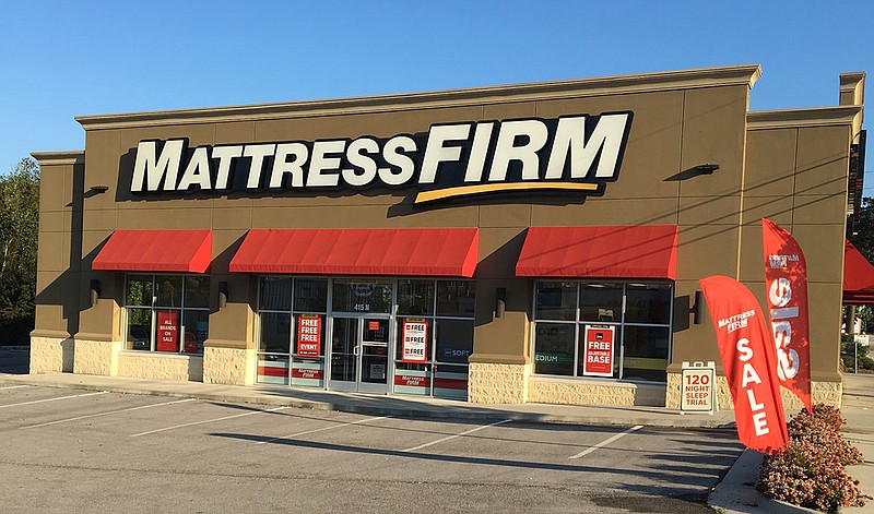 The Mattress Firm at 415 N. Market St. is one of eight in the Chattanooga area.