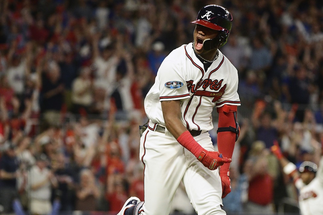 Freddie Freeman Game-Used 2018 Opening Day Jersey - Braves Walk-Off Win