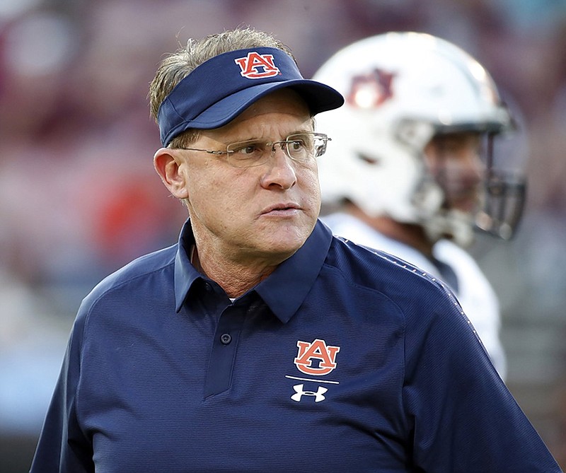 Auburn football coach Gus Malzahn is the only SEC coach with a head-to-head win against Nick Saban, but his job status appears shaky after the Tigers went 3-5 in league play with a lopsided loss to rival Alabama last season.