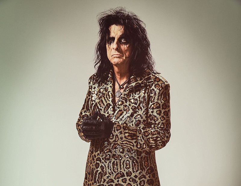 Alice Cooper will perform Friday at Memorial Auditorium. (Photo by Rob Fenn)