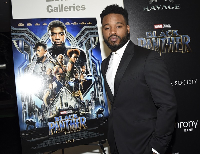 FILE - In this Feb. 13, 2018 file photo, director Ryan Coogler attends a special screening of "Black Panther" in New York. Coogler will write and direct the sequel to "Black Panther." Neither a start date nor a release date has yet been announced. (Photo by Evan Agostini/Invision/AP, File)

