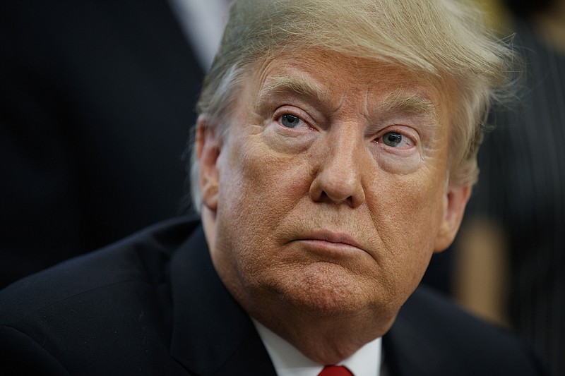 President Donald Trump is taking some heat from critics such as U.S. Rep. Jim McGovern, D-Massachusetts, after he cut the number of refugees who can be resettled in the United States next year to 30,000. (AP Photo/Evan Vucci)