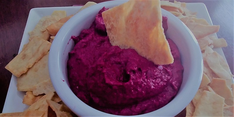 With beets available year-round, Red Beet Hummus is a refreshing dip for warm weather, a tasty dip for fall football parties and its brilliant shade of crimson makes it ideal for upcoming holiday gatherings.