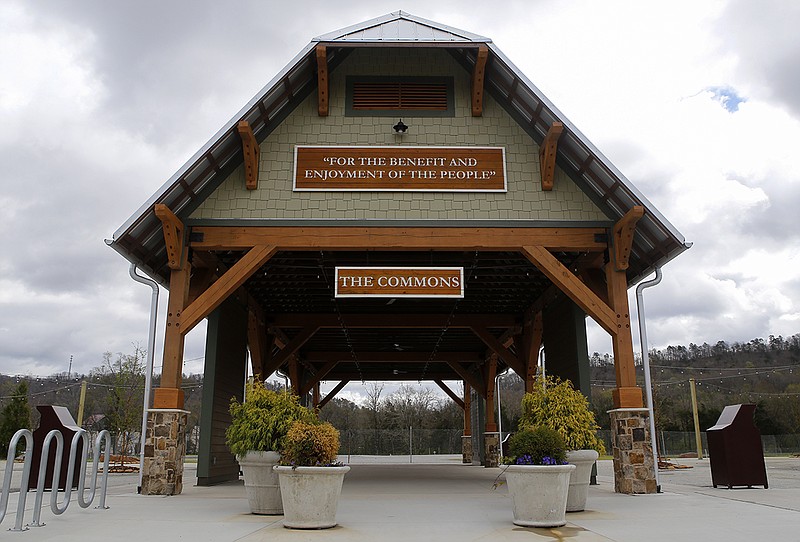 The Commons in Collegedale, Tenn., is shown in this Friday, March 30, 2018, staff file photo. 