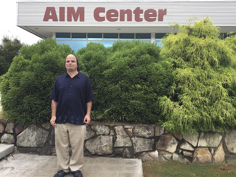 Bill, a member at the AIM Center, lives independently and is gainfully employed. 