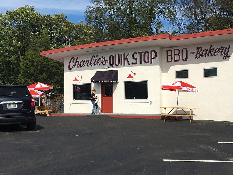 Charlie's Quick Stop at 2309 East Main Street in Chattanooga has opened as a barbecue restaurant and catering service.