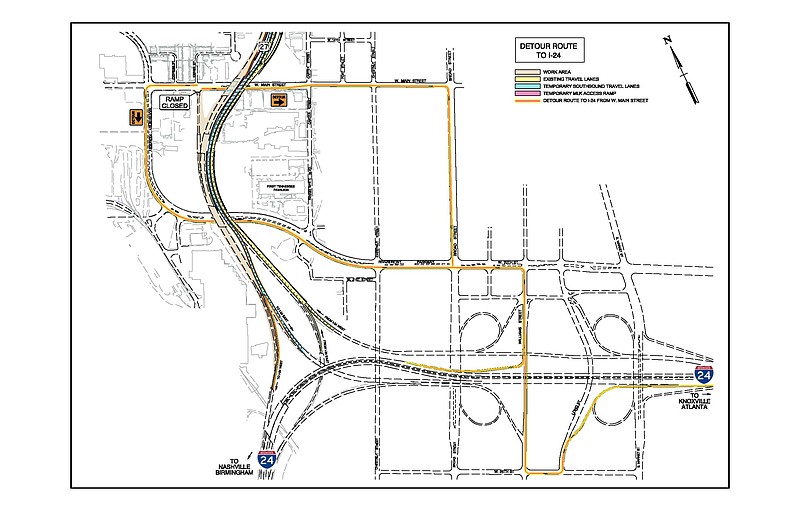 Closing of an entrance ramp, a new exit to King Boulevard and recurring lane shifts are expected to snarl traffic on U.S. 27 South.