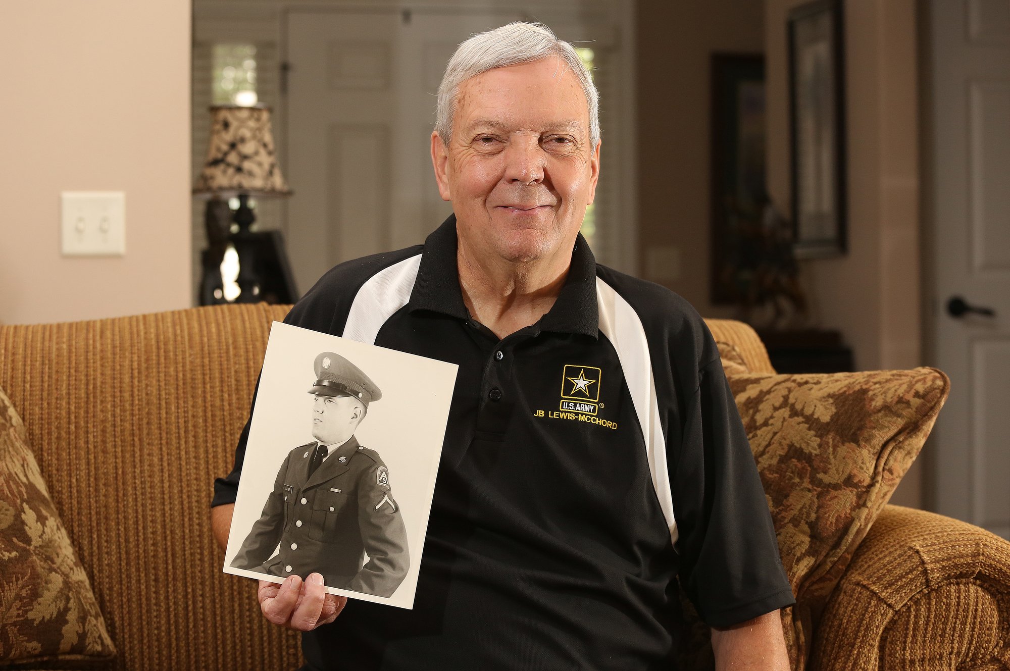 Philip George Garver poses for a photo Wednesday, October 17, 2018 in Collegedale, Tennessee. Garver was a conscientious objector, who served as a medic and refused to carry a gun.