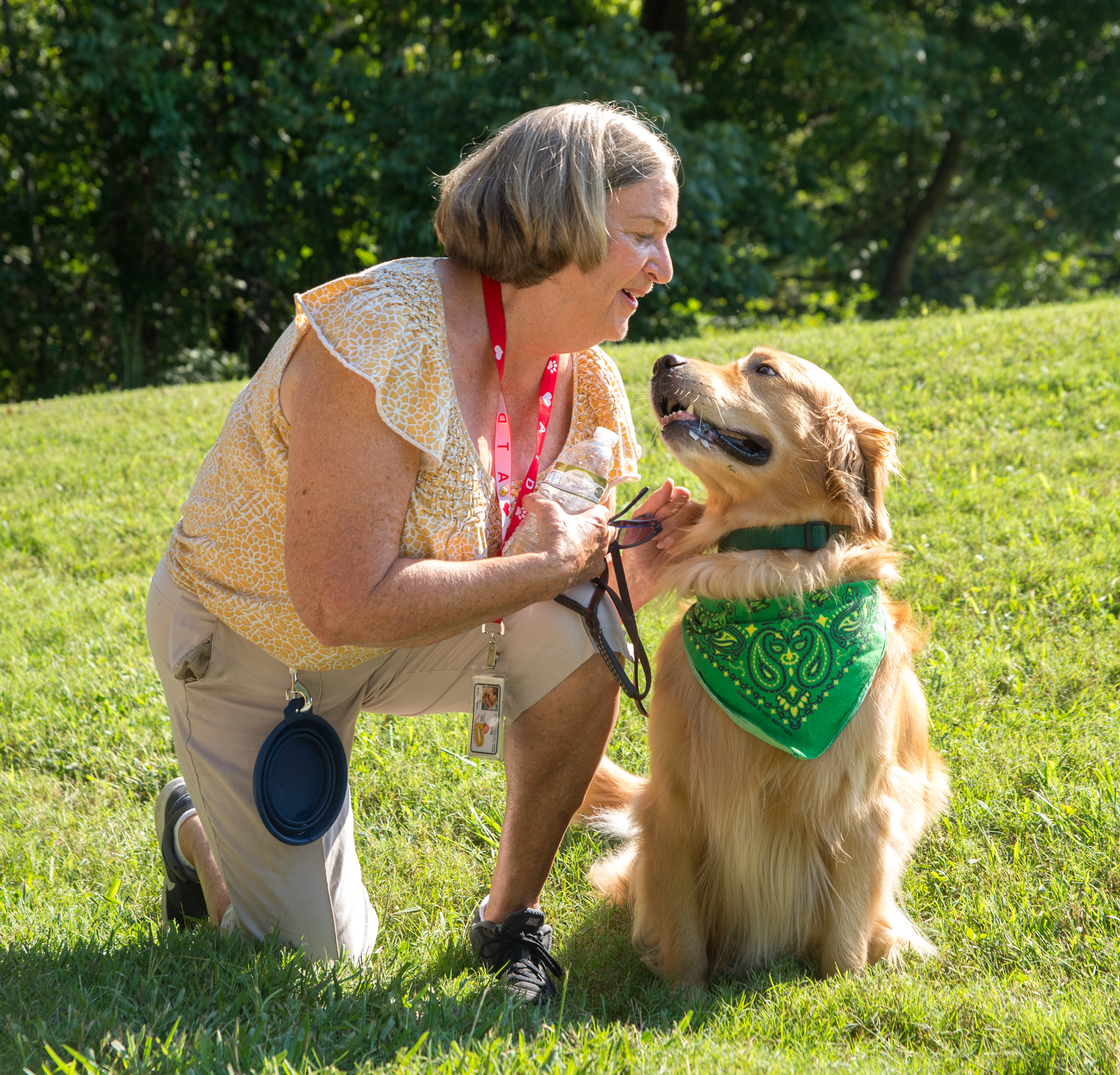 Sue Van Buren and "Carl"