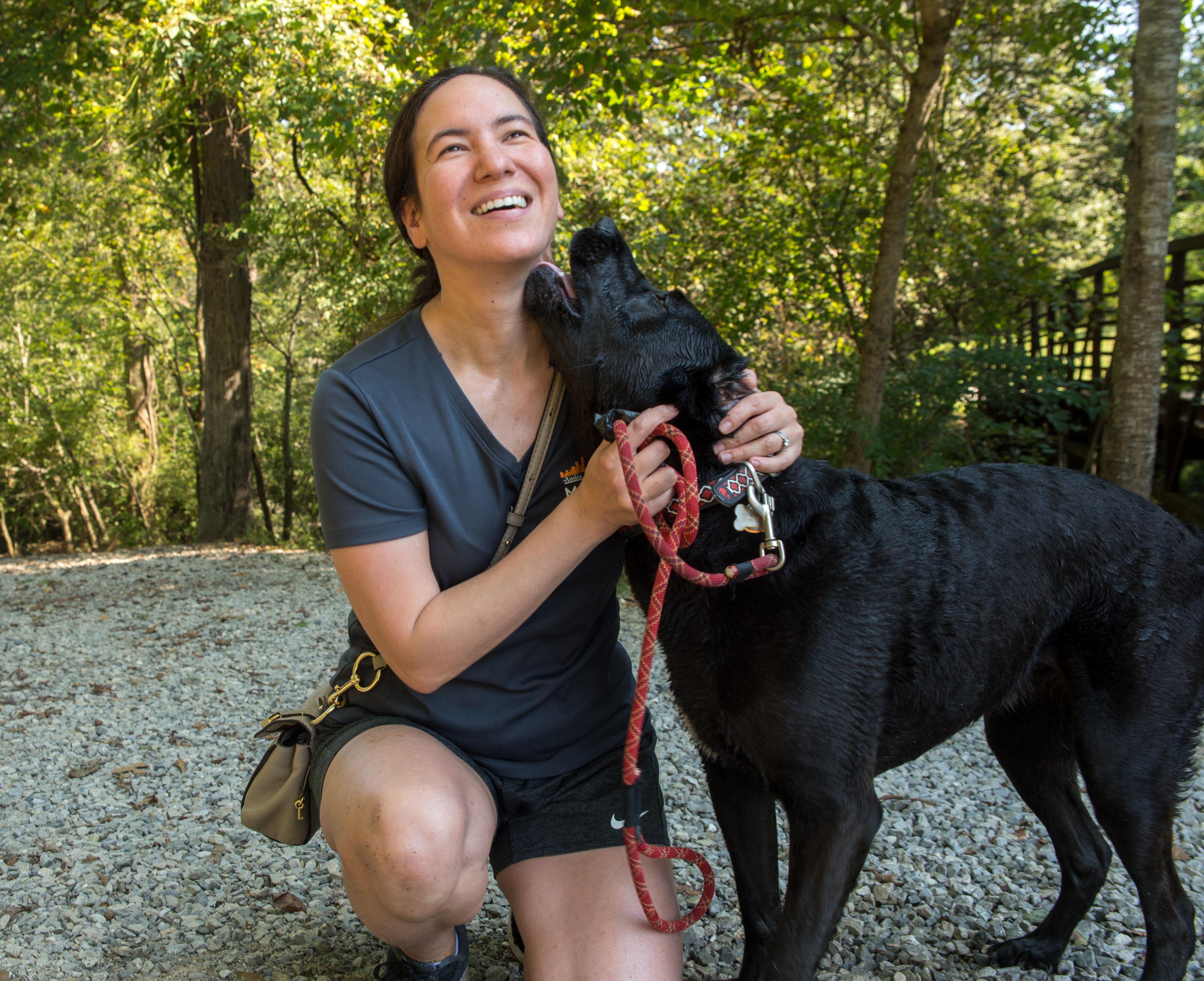 Rana June and "Pepper"