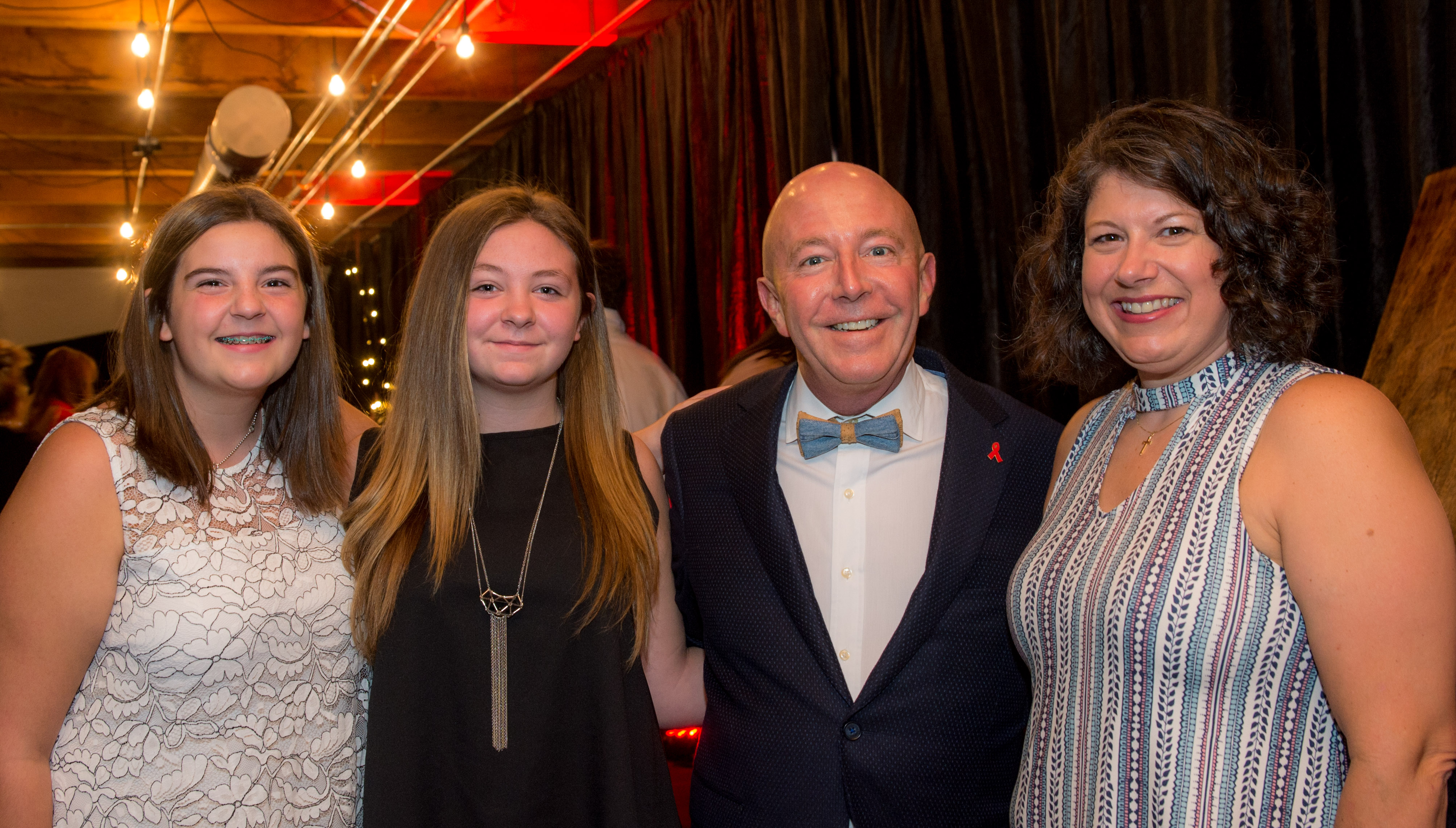 Macy and Emmy Tidmore, Mark Hite and Rhonda Gilliland
