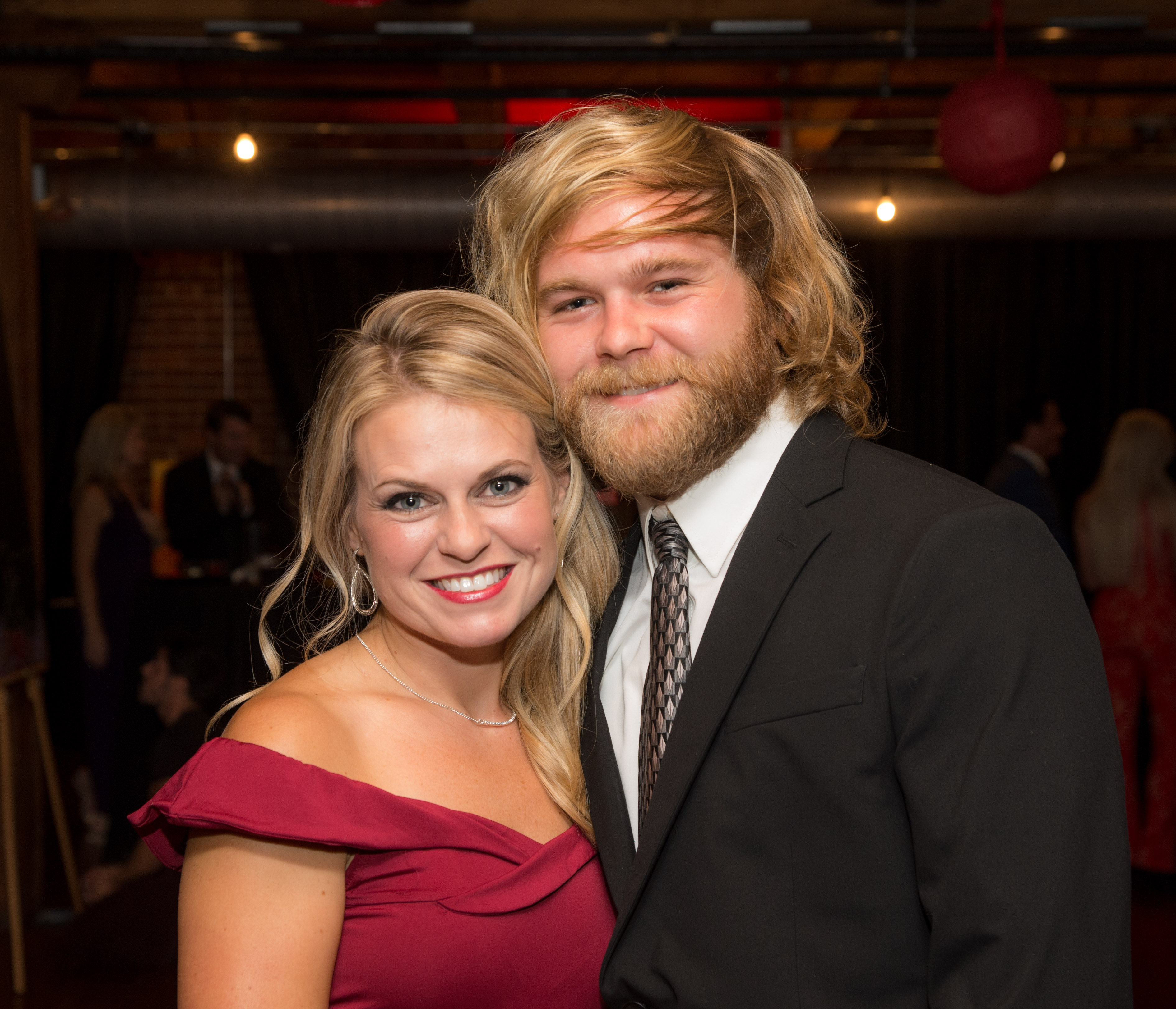 Jessica Brannan and Josh Roddy