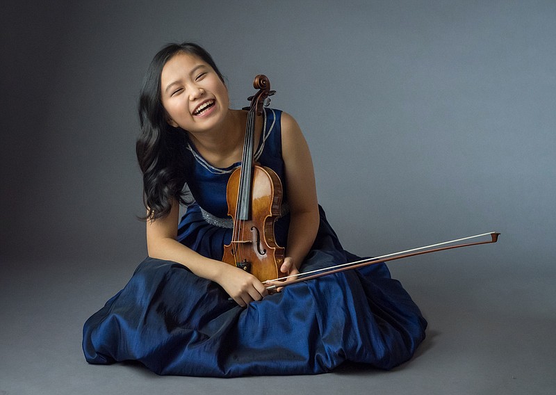 Internationally renowned teen violinist SooBeen Lee will perform tonight at Southern Adventist University. (Southern Adventist University contributed photo)
