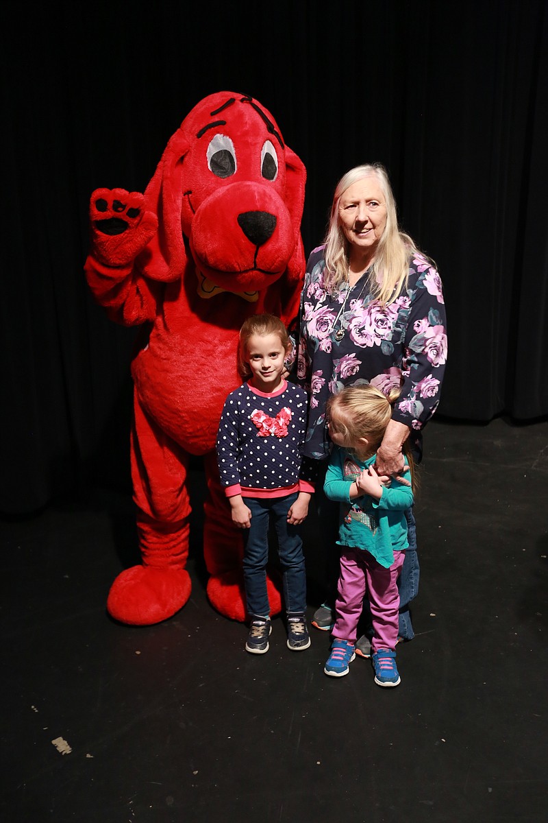 Clifford the big red dog will be on hand Sunday afternoon to greet young WTCI viewers attending Family Day.