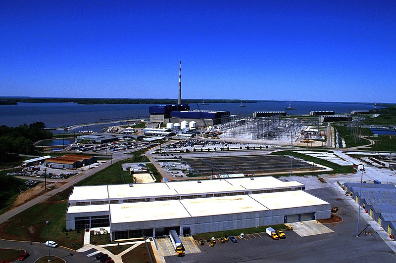 The Tennessee Valley Authority's Browns Ferry Nuclear Plant in Alabama is shown in this undated file photo. (AP Photo/TVA)