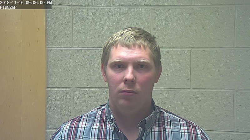 Justin Blake Taylor, 26, of Tracy City, Tenn., is charged with aggravated assault. Taylor is a former corrections officer for the Coffee County Sheriff's Office. (Contributed mugshot from the Coffee County Sheriff's Office)
