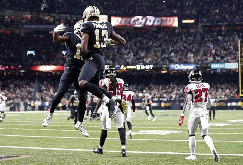 Every New Orleans Saints wide receiver Michael Thomas catch vs. Atlanta  Falcons