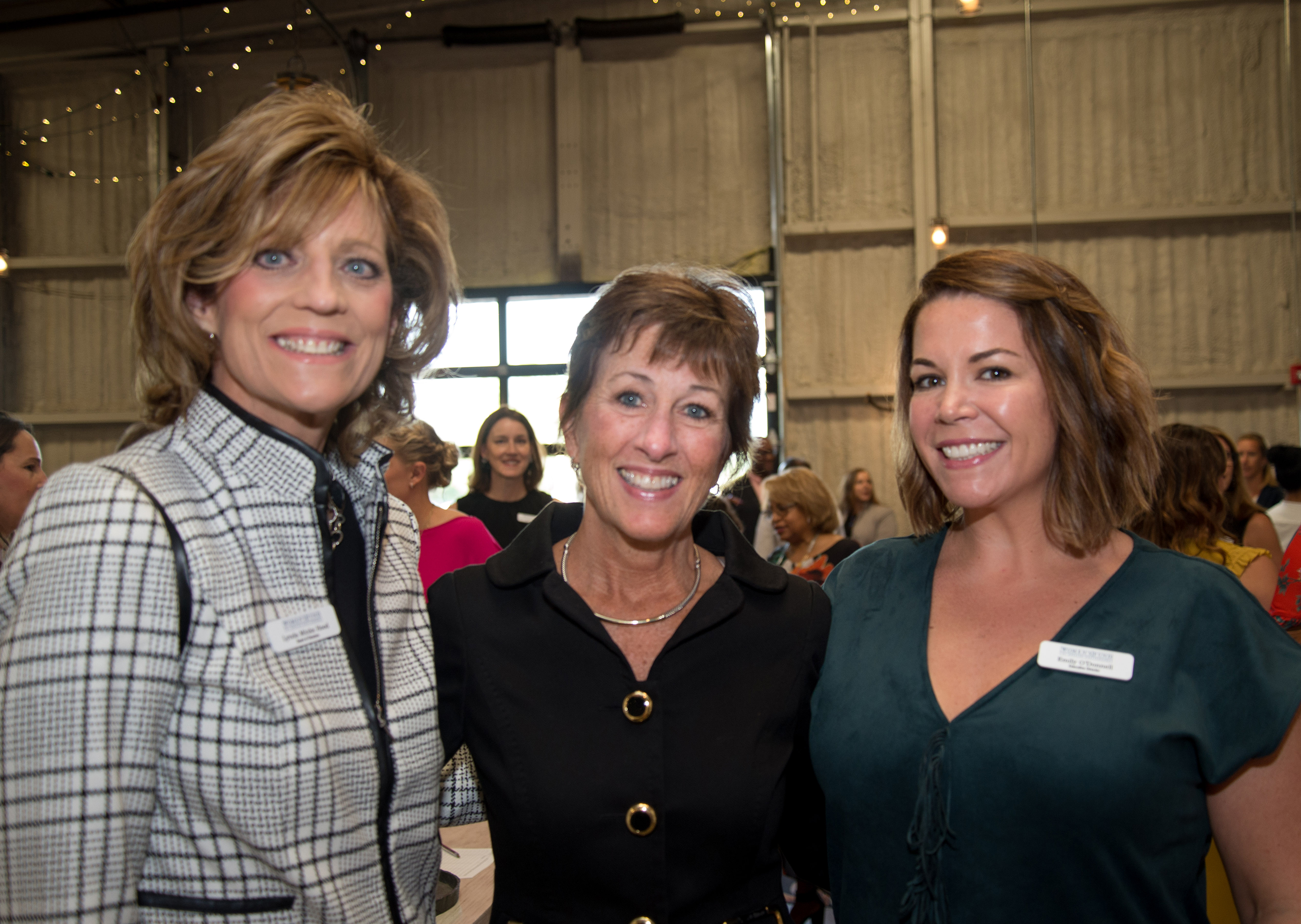 Lynda Hood, Virginia Anne Sharber and Emily O'Donnell