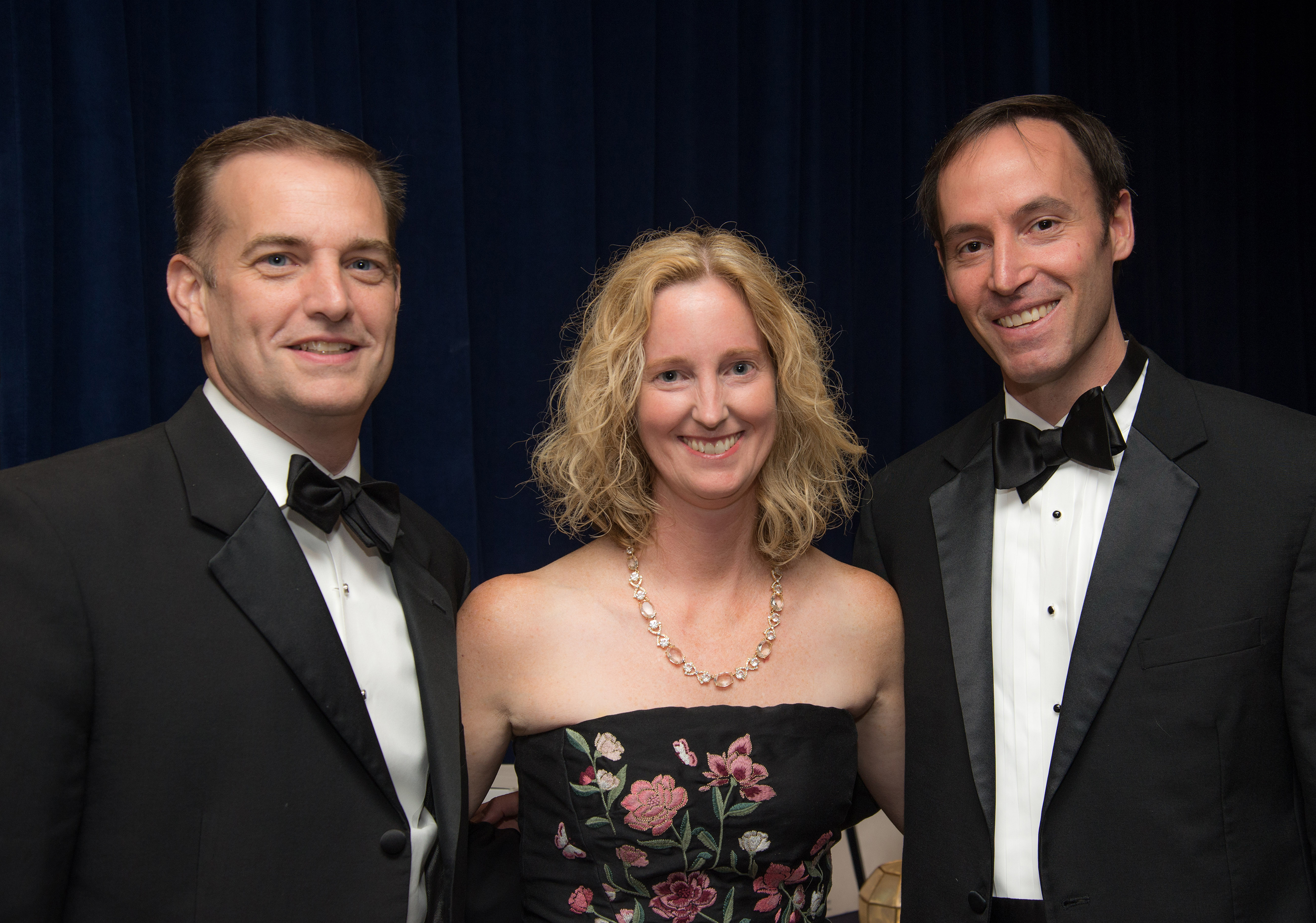 Dr. Davey Daniel, Dr. Brooke Daniel and Dr. Marq Anz