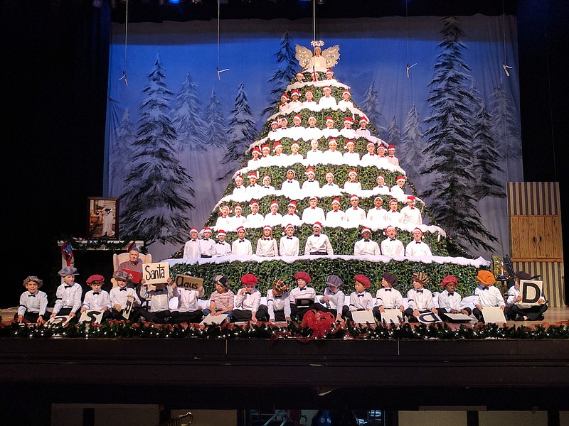 Chattanooga Boys Choir presents 56th annual Singing Christmas Tree