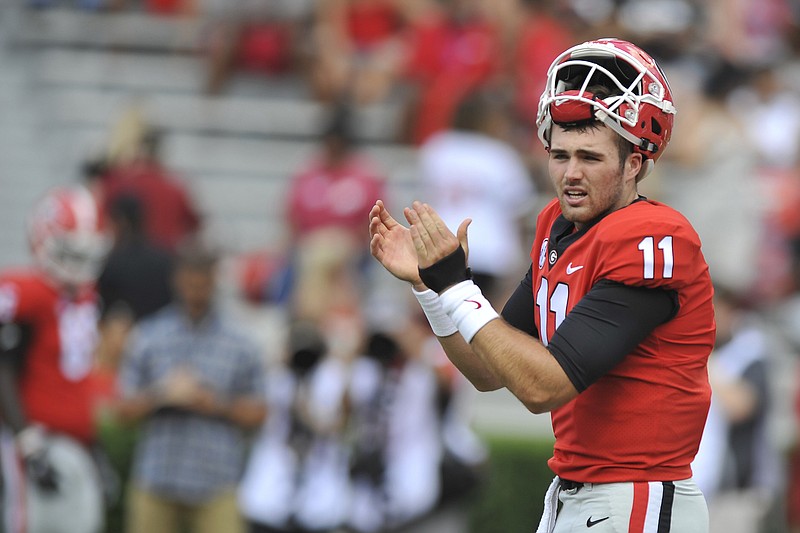 Georgia sophomore quarterback Jake Fromm enters Saturday's SEC championship game ranked third nationally in passing efficiency and with a 23-3 career record as the starter.