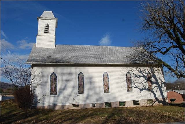 Whitwell Presbyterian Church was built around 1892.