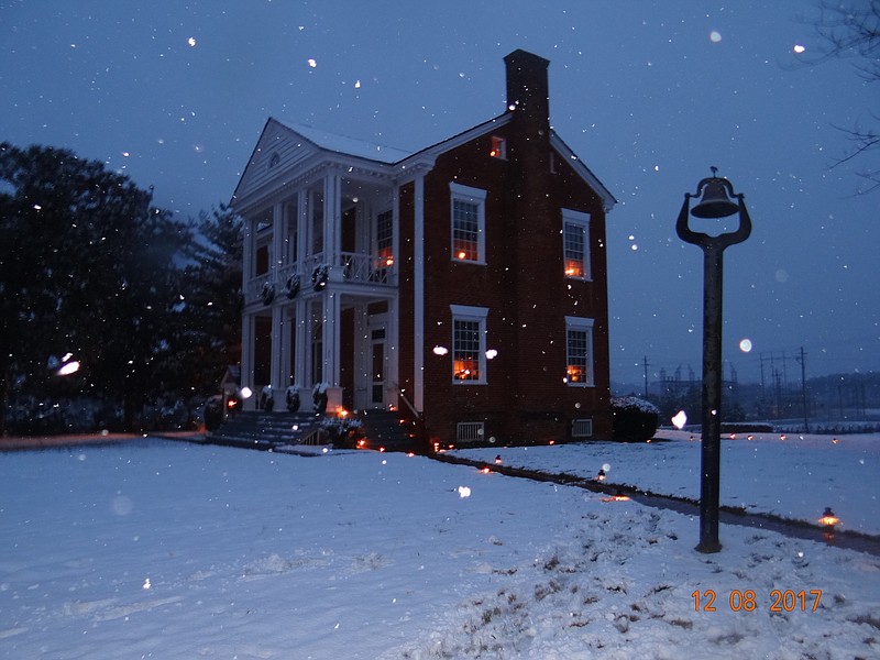 Candlelight tours of historic Vann House will be offered Friday and Saturday nights in Chatsworth, Georgia.