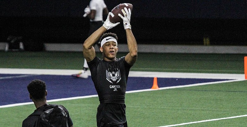 Cornerback Jeffery Carter of Mansfield, Texas, is a top-100 national prospect who flipped his commitment over the weekend from Texas A&M to Alabama.