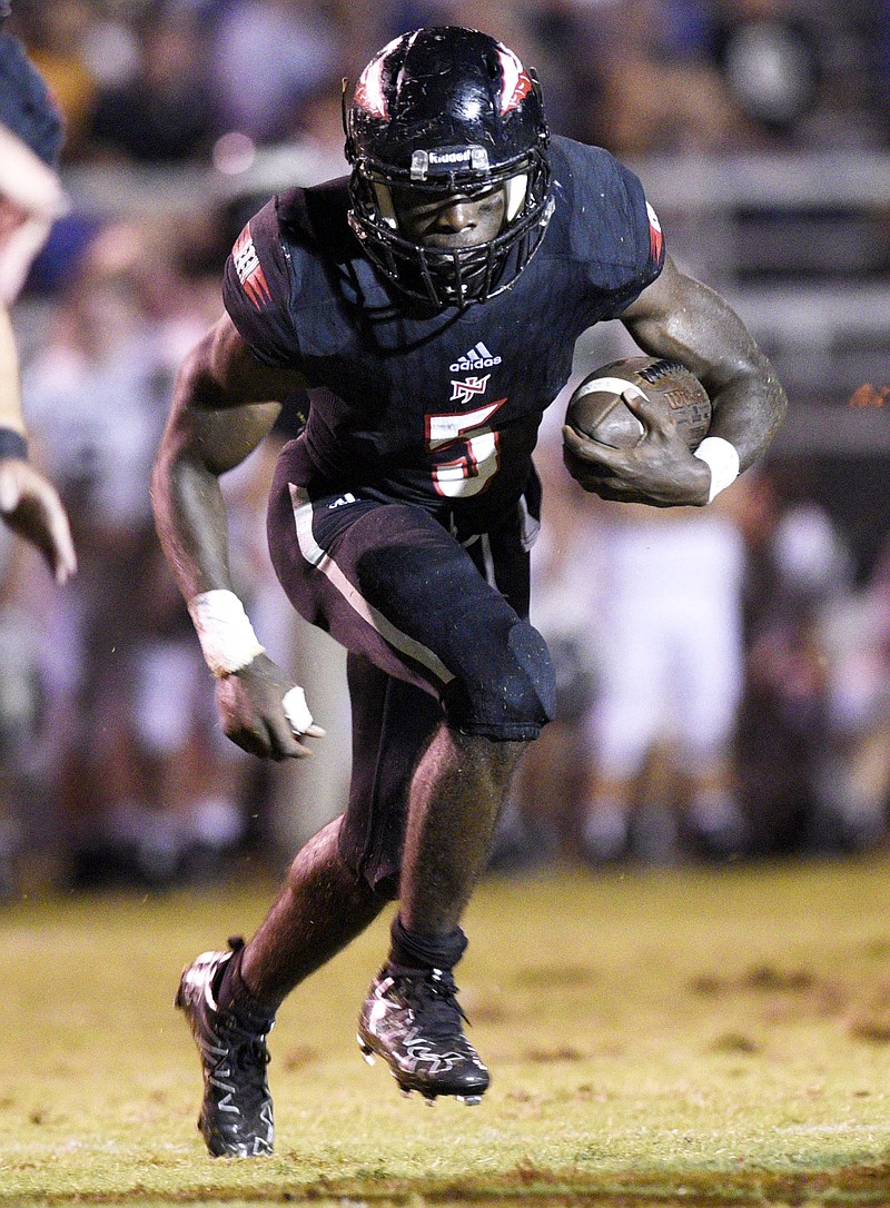 North Jackson's Lee Witherspoon ran for 2,846 yards and an Alabama-record 53 touchdowns this season. He scored 59 in all.