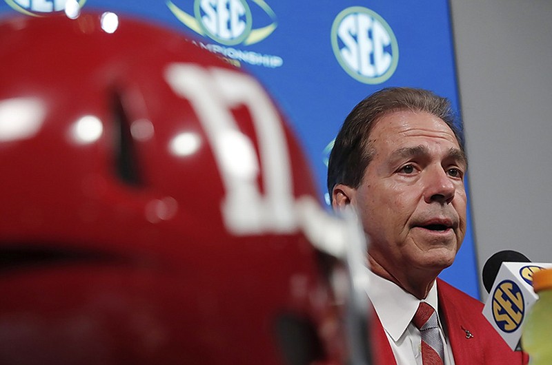 Alabama football coach Nick Saban is preparing the Crimson Tide for its fifth straight appearance in the College Football Playoff, which has never been played without Saban or the Tide being part of it.