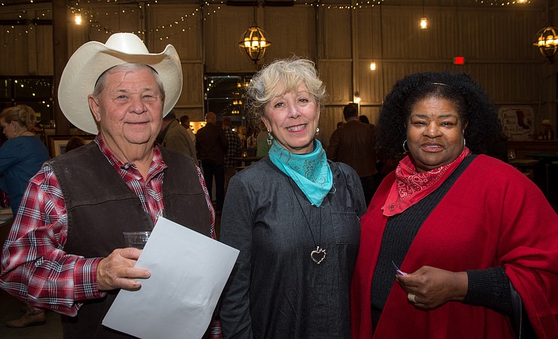 Don Brewer, Pam Hudson and Carolyn Boyd