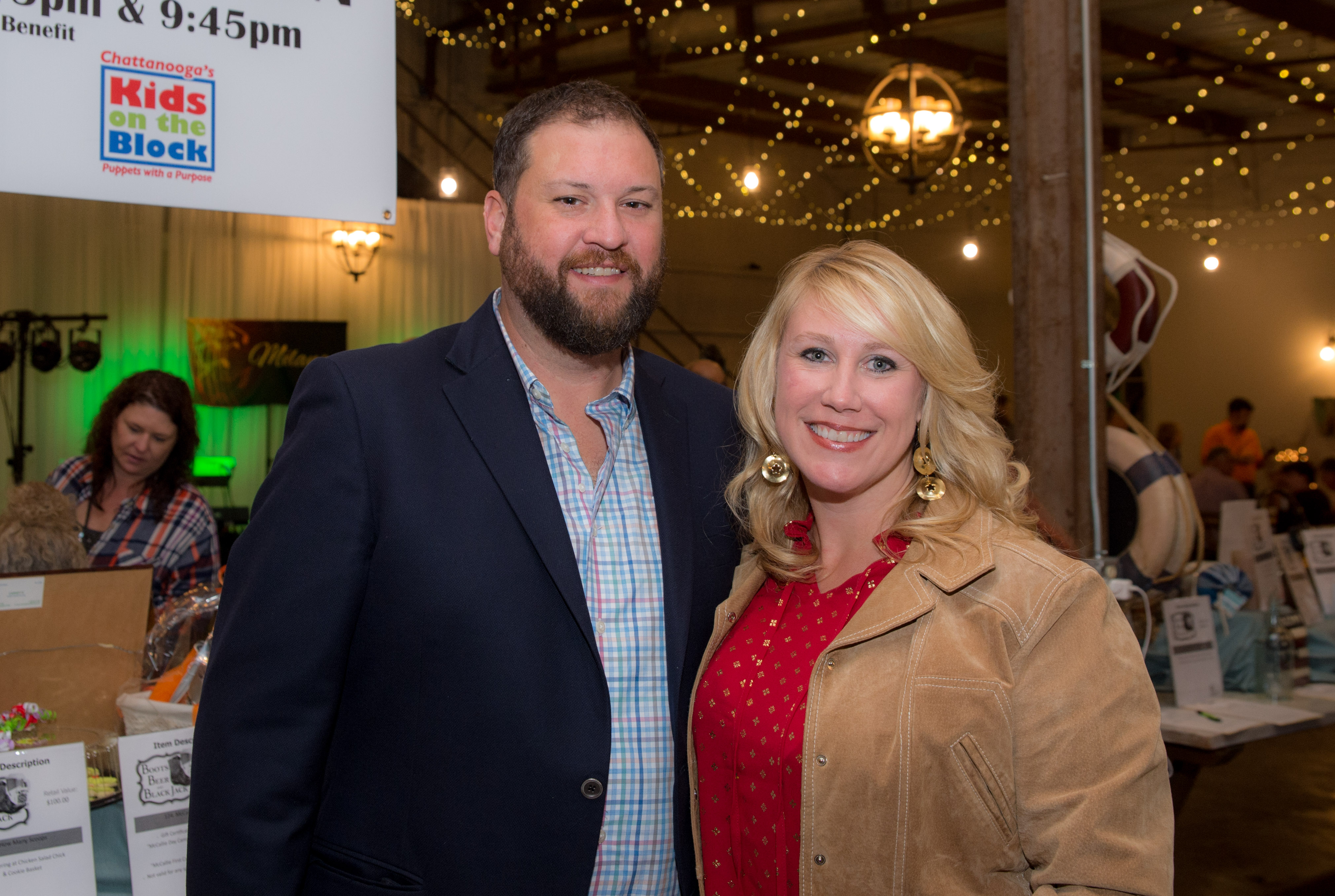 Jason Peterson and Kelly Sexton