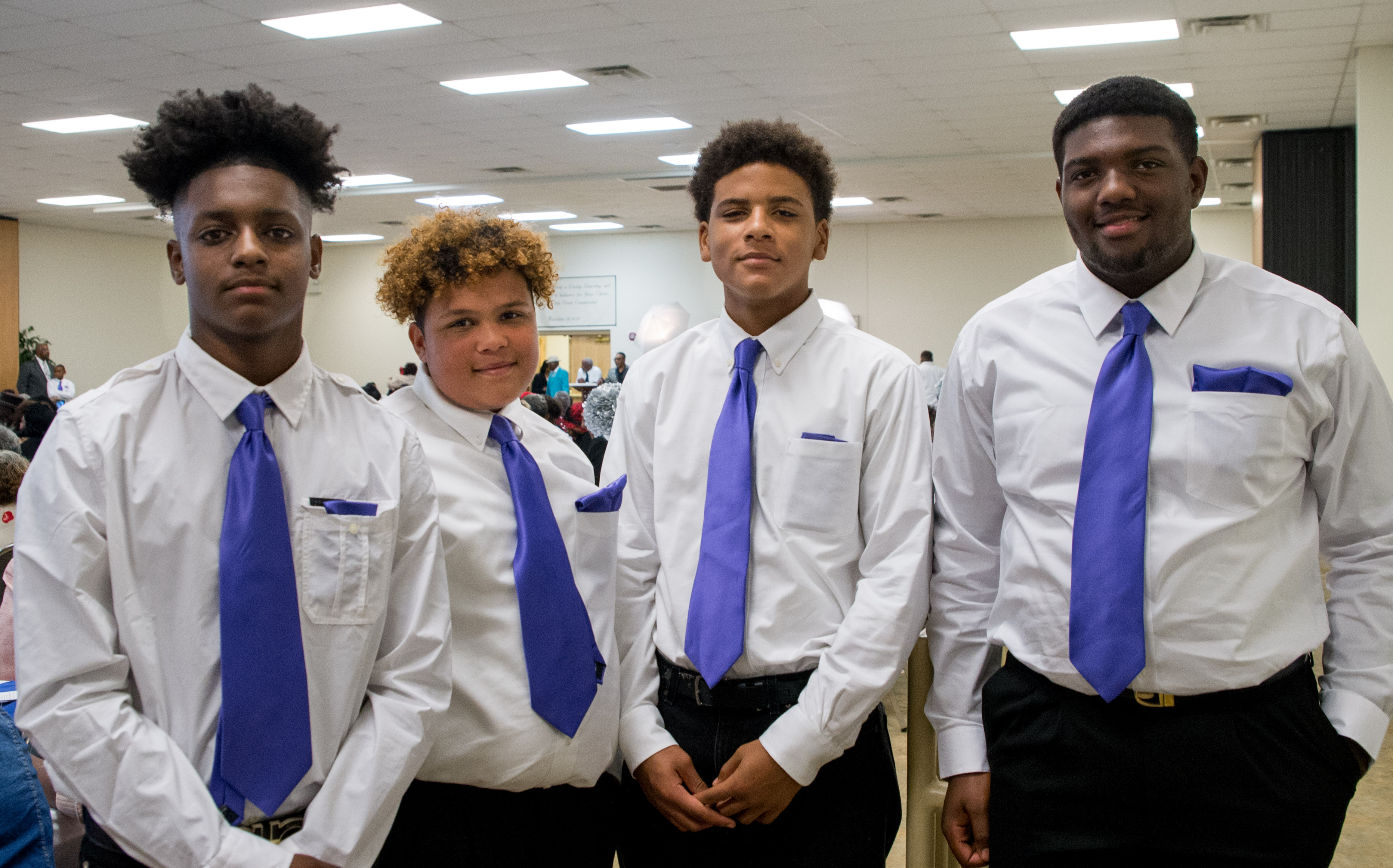 DeAndre Fearn, Markell Darden, Daveon Dupree and Billy Ragland