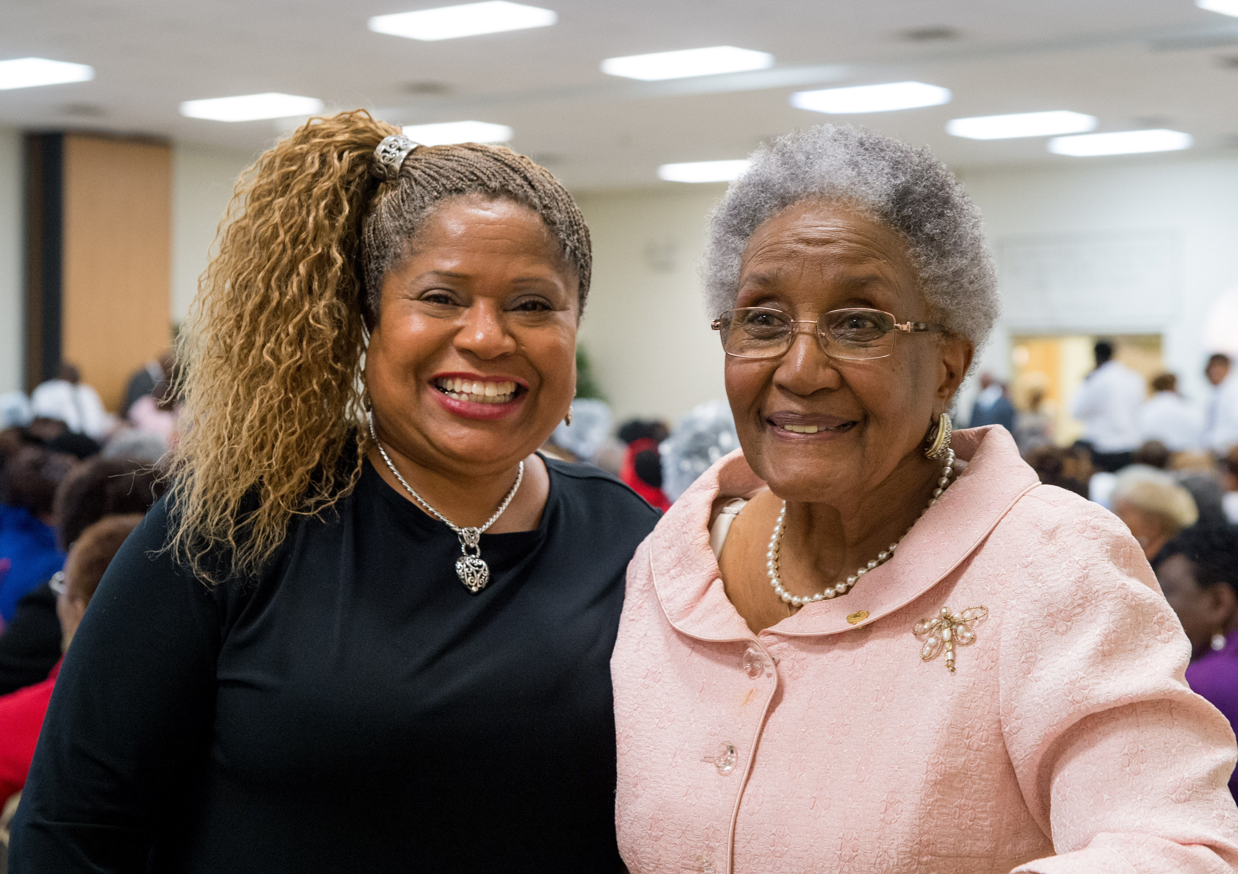 Faye Stoudemire and Vendia Sparks