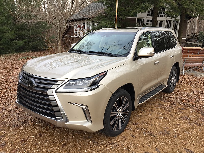 The 2018 Lexus LX570 is the company flagship SUV.

