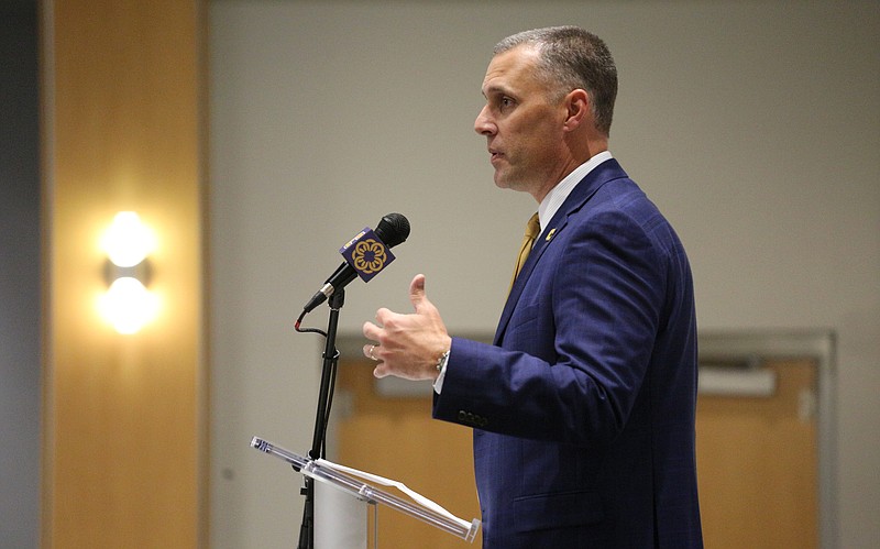 New UTC football coach Rusty Wright and his staff are busy recruiting ahead of the start of the traditional signing period next month.