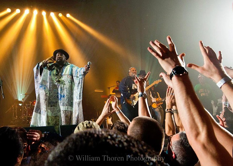 George Clinton onstage with Parliament Funkadelic / Facebook.com