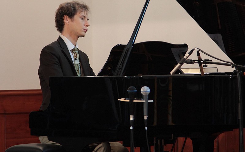 Vocalist Ben Jenkins and pianist Ethan McGrath, shown, will perform music from their new album, "The Invitation," during a program at 5 p.m. on Sunday, Jan. 13, at First Seventh-day Adventist Church, 7450 Standifer Gap Road. (Facebook.com photo)