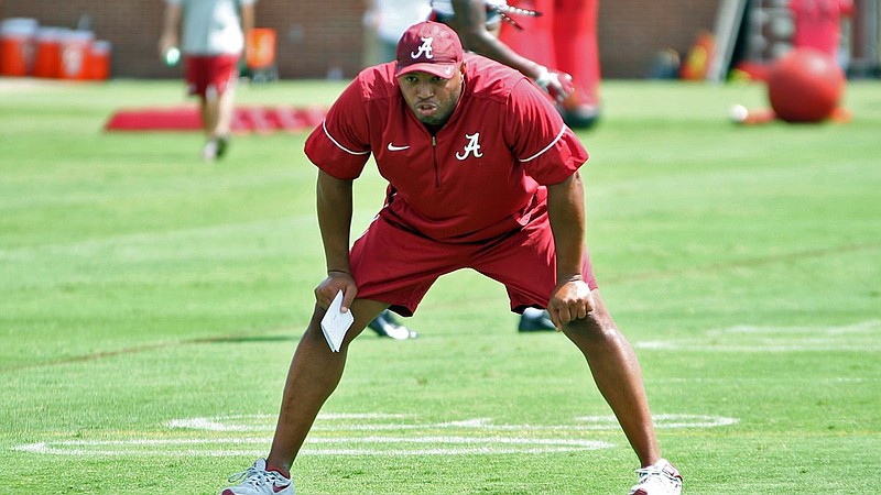 Josh Gattis worked just one season as Alabama's receivers coach before being named Thursday as the new offensive coordinator at Michigan.