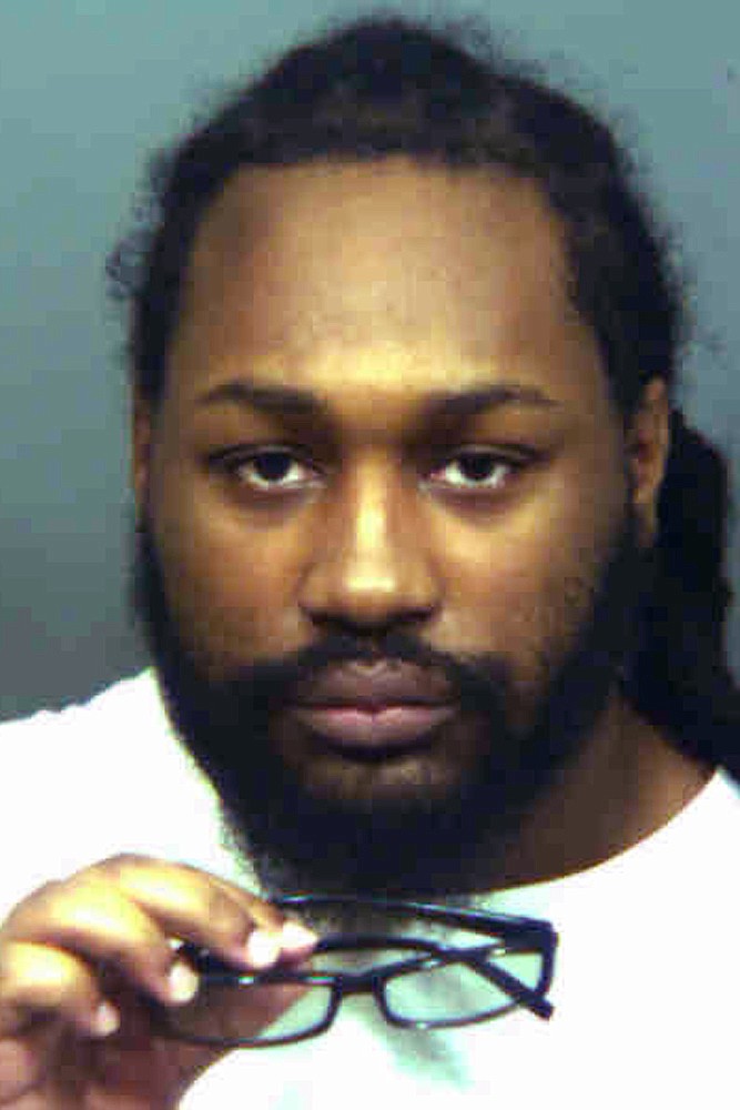 FILE - This undated file photo provided by the state's attorney's office in Prince George's County, Md., shows Michael Ford, charged with attacking a Maryland police station while his two brothers videotaped the shootout, which led to an officer mistakenly killing an undercover detective. Michael Ford faces a prison sentence for his conviction on a murder charge in the friendly-fire killing of an undercover detective who tried to end the gunman's attack. He is scheduled to be sentenced by a Prince George's County judge on Thursday, Jan. 10, 2019. (Prince George's County State's Attorney's Office via AP)

